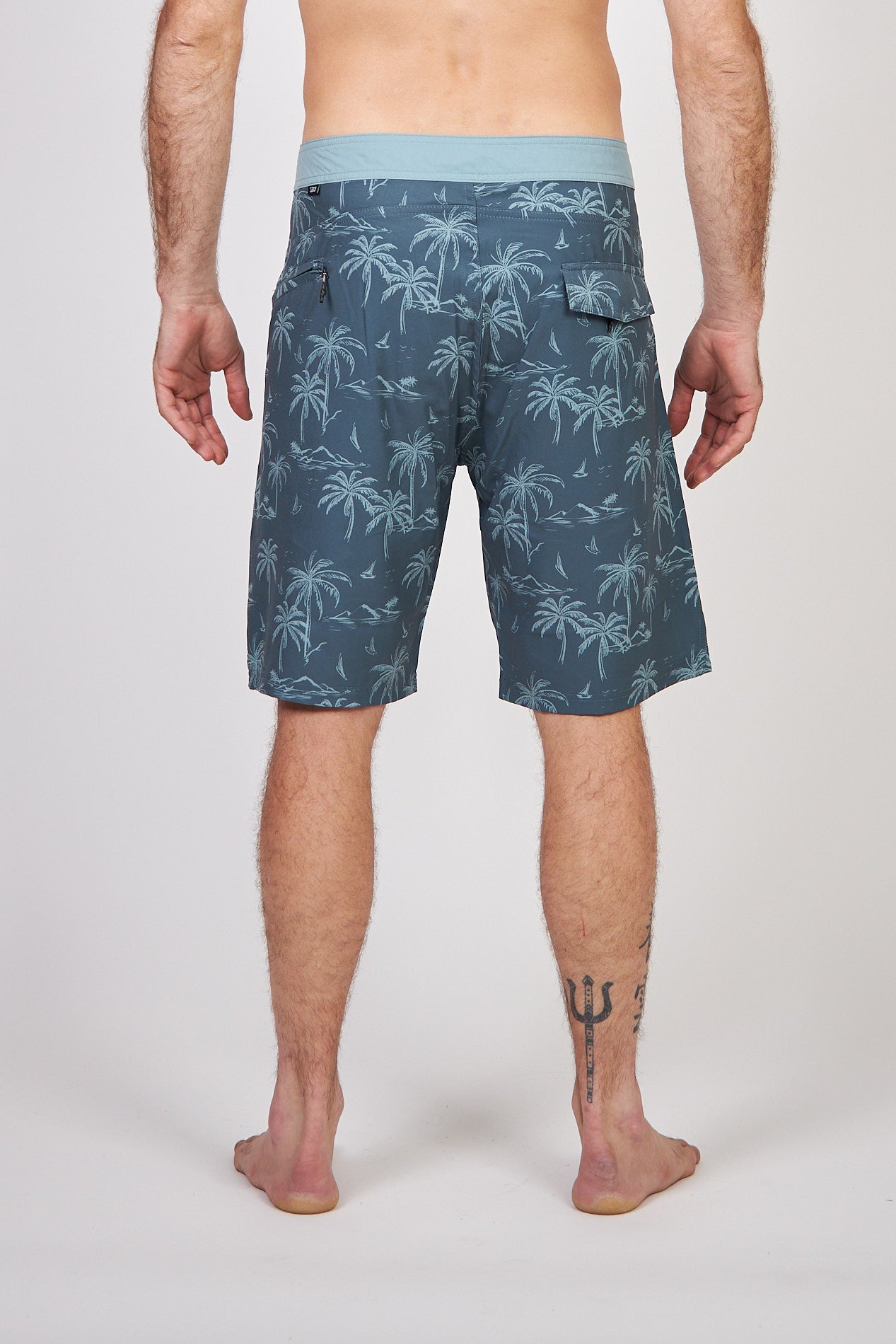 Traje de Baño Print Toke Azul