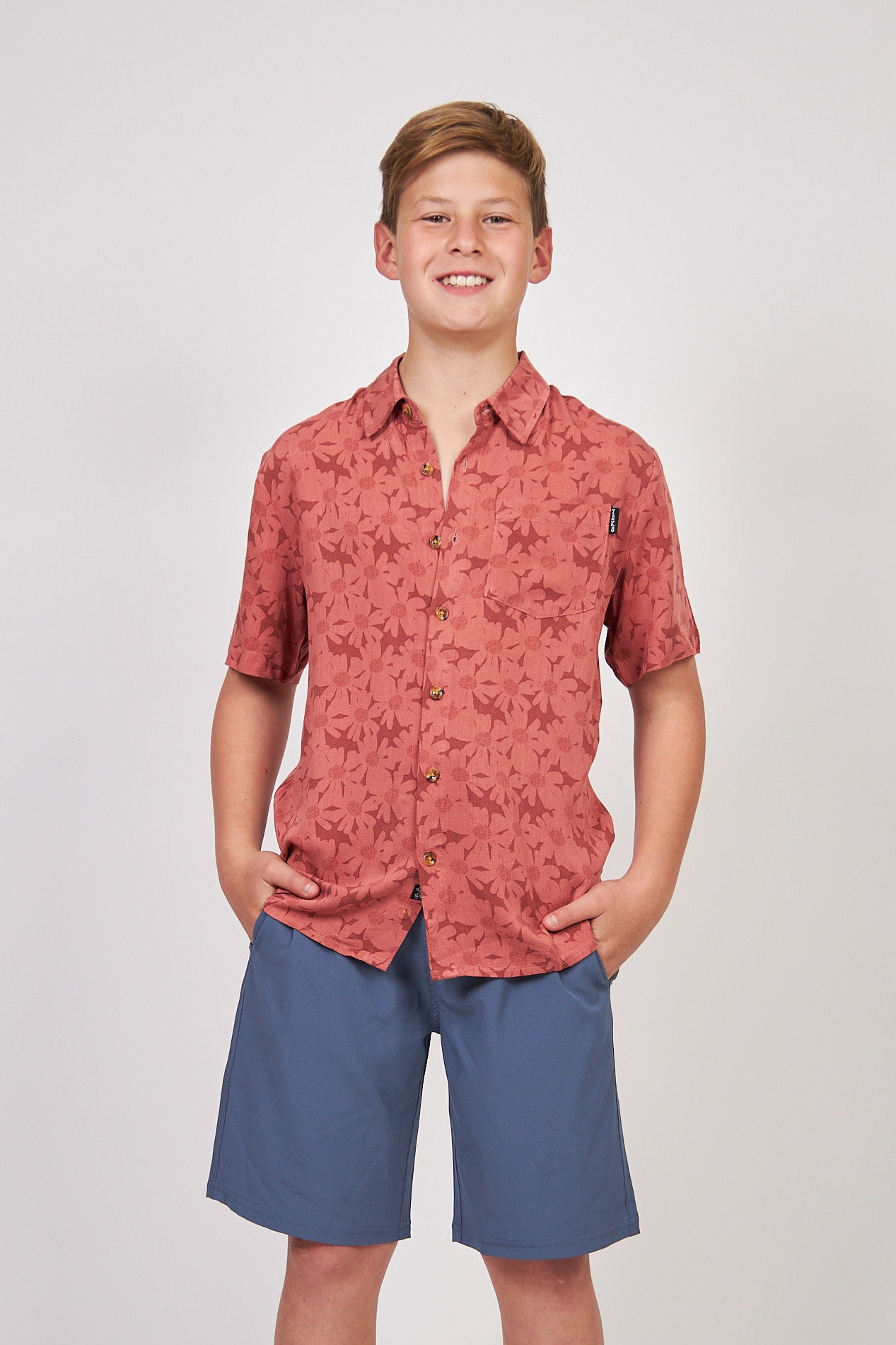 Camisa Print Toke Roja Kids