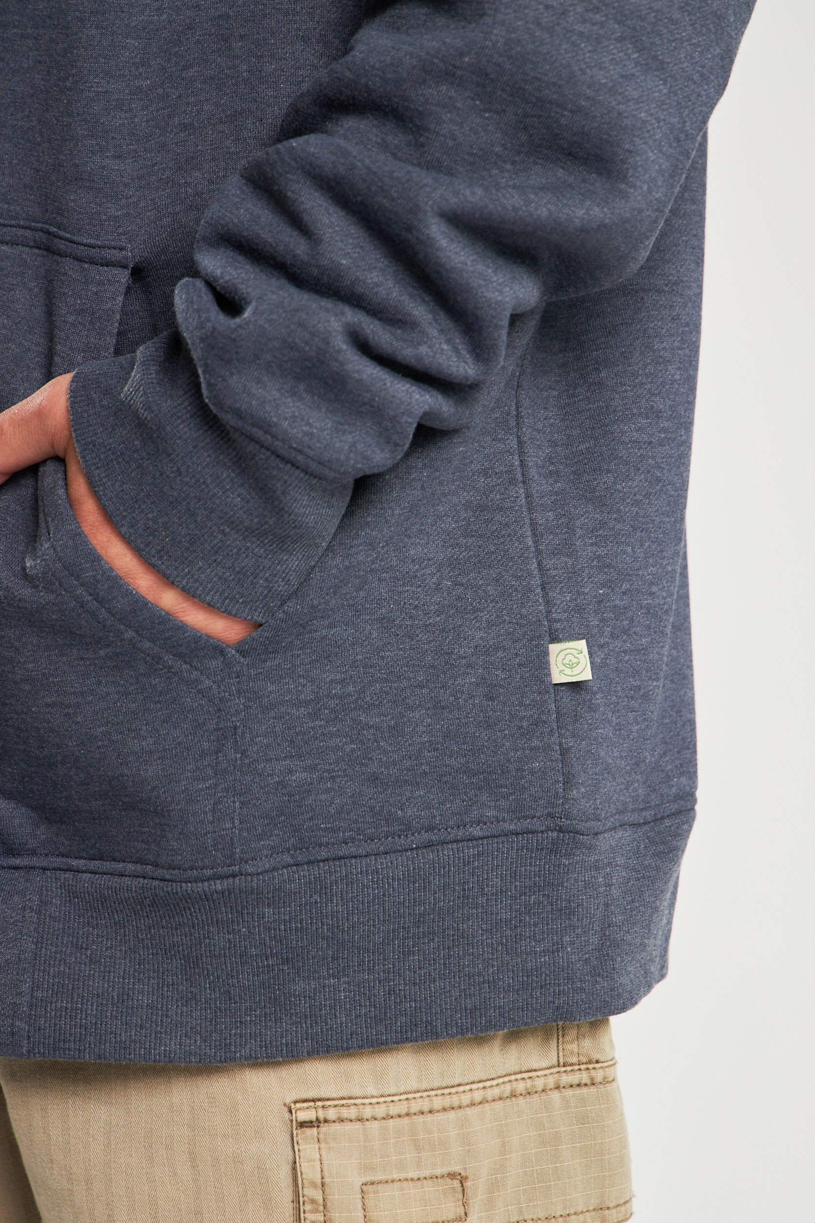 Poleron Azul Con Cierre