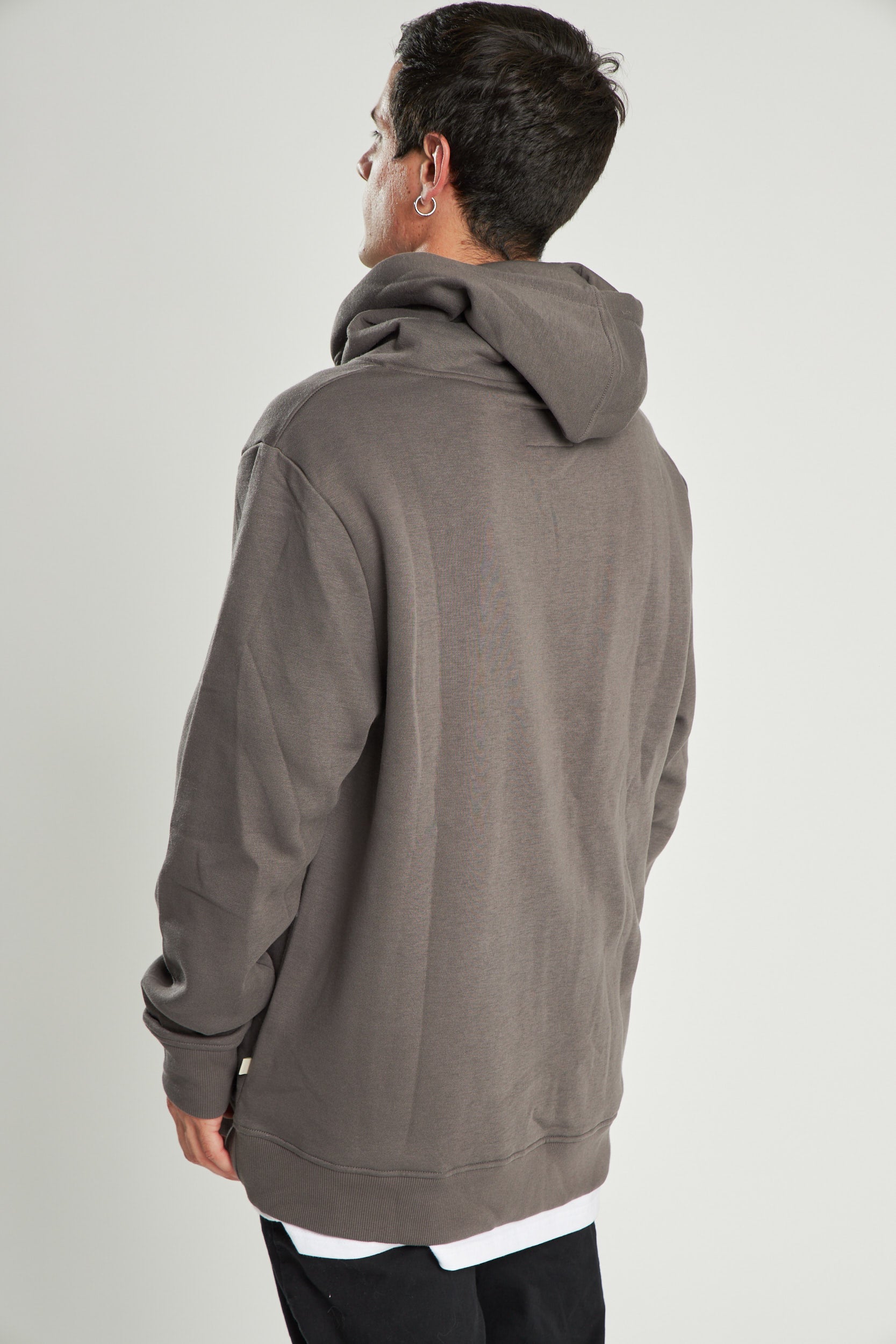 Poleron Hoodie Hombre The Best Gris