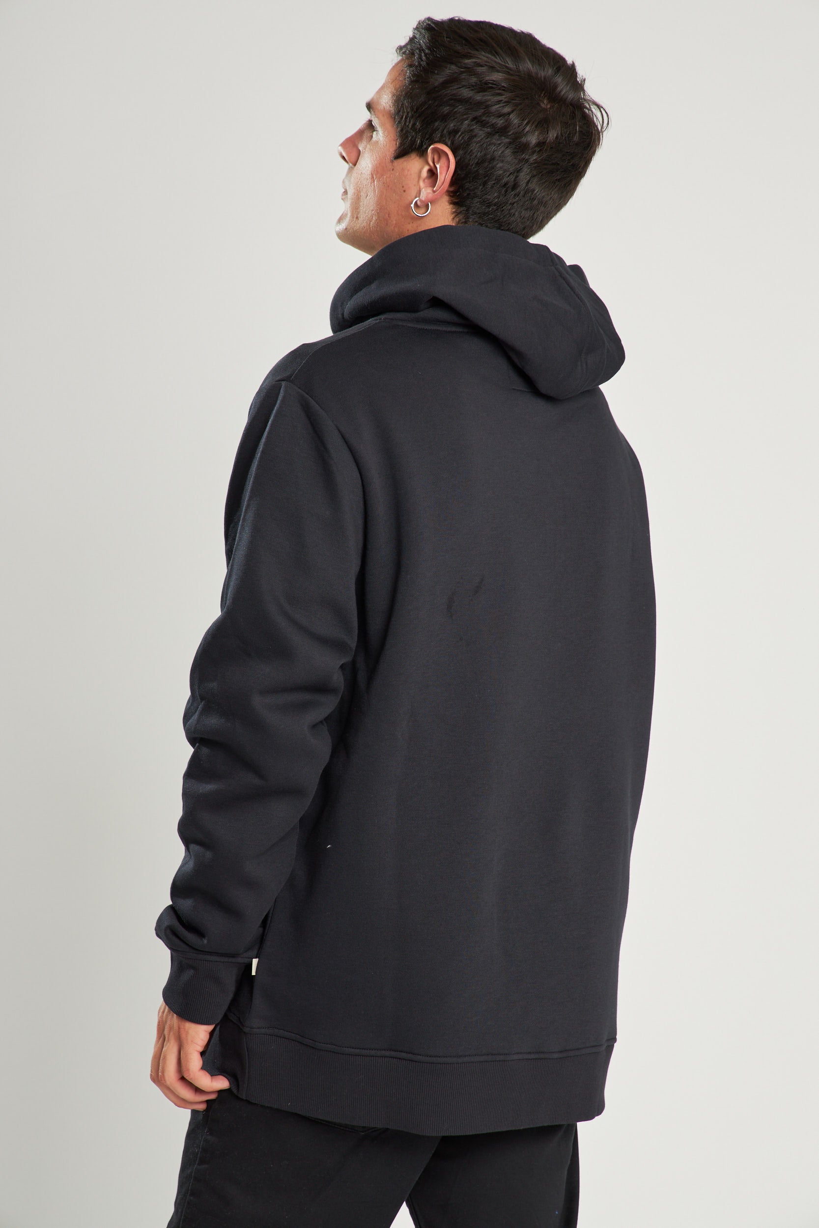 Poleron Hoodie Hombre The Best Negro