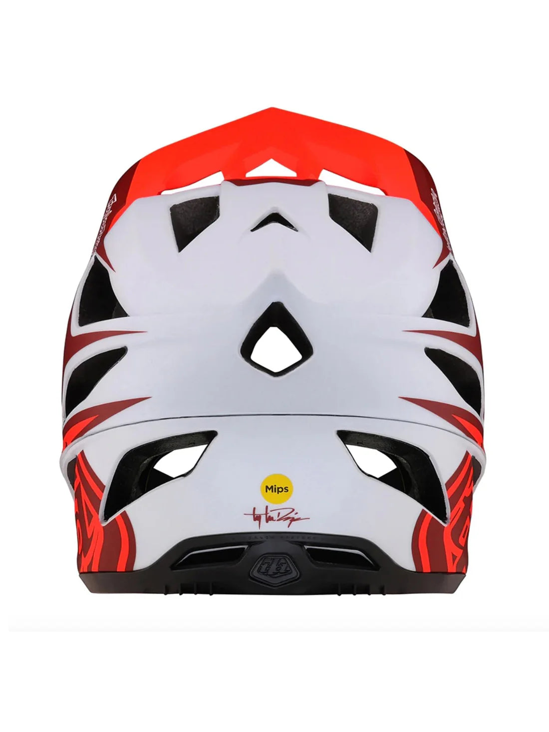 Troy Lee Designs Casco de Bicicleta Stage Valance Rojo