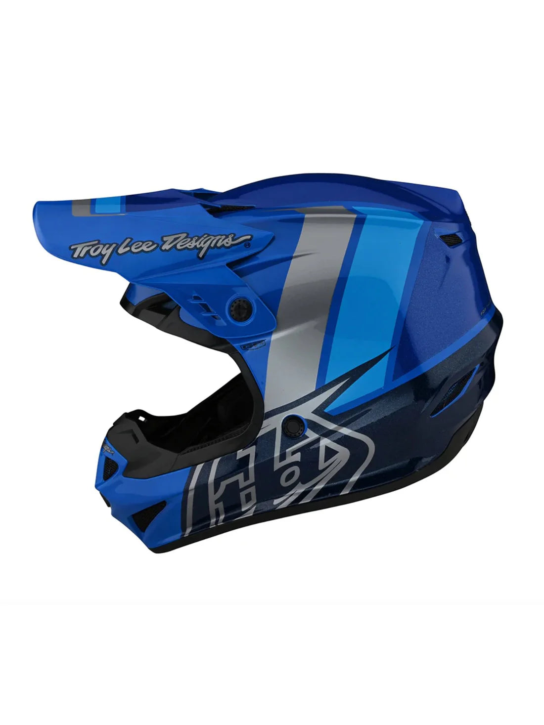 Troy Lee Designs Casco de Moto Gp Nova Azul Niño