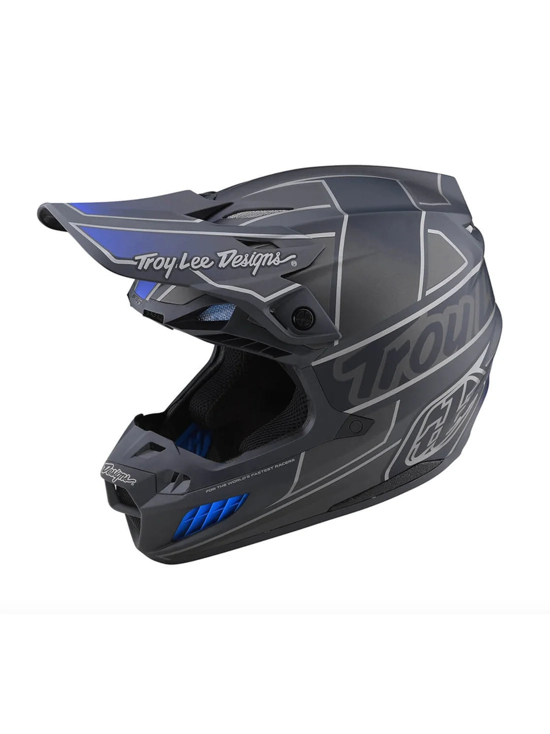 Troy Lee Designs Casco de Moto SE5 Composite Team Gris
