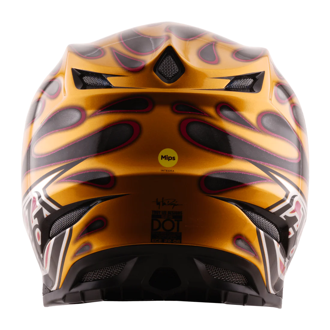 Troy Lee Designs Casco SE5 Carbon Overspray Black / Gold