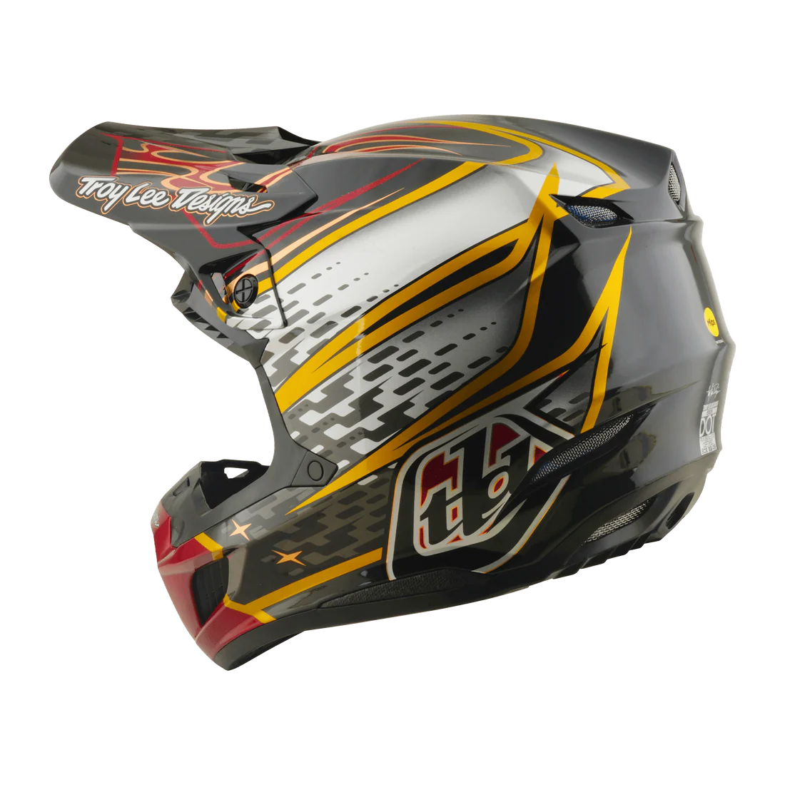 Troy Lee Designs Casco SE5 Composite Wings Black/ Black