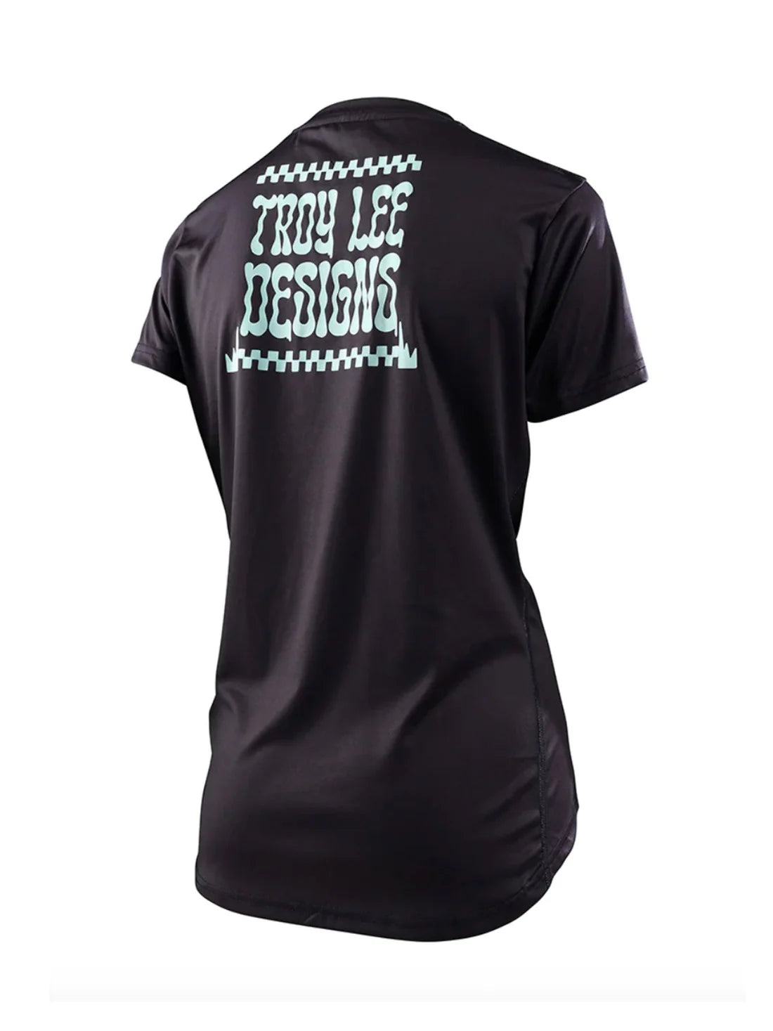 Troy Lee Designs Polera De Bicicleta Para Mujer Lilium SS Micayla Gatto Negro