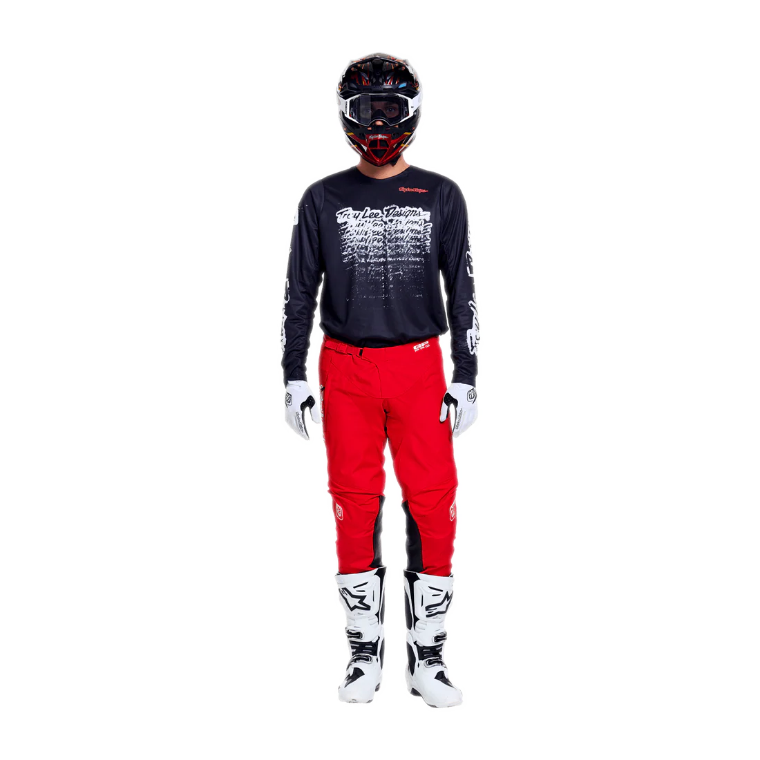 Troy Lee Designs Polera de Moto GP Pro Stamp Black