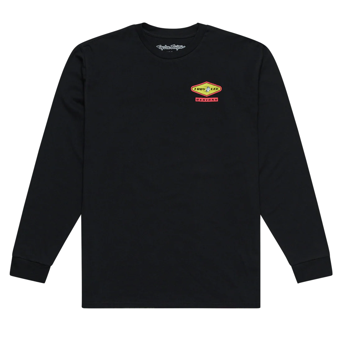 Troy Lee Designs Polera Manga Larga Overload Negra