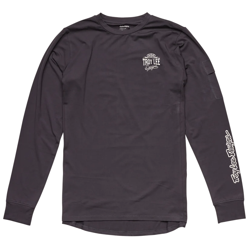 Troy Lee Designs Polera Ruckus Ls Ride Bolts Negra