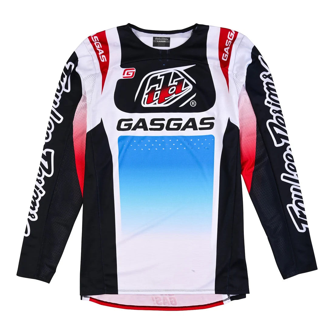 Troy Lee Designs Polera SE Pro GasGas Fumes Negro/Blanco