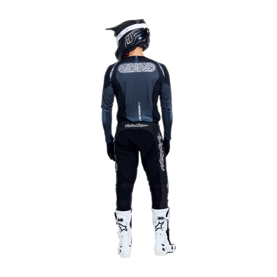 Troy Lee Designs Polera de Moto SE Pro / Sever Black - Gray