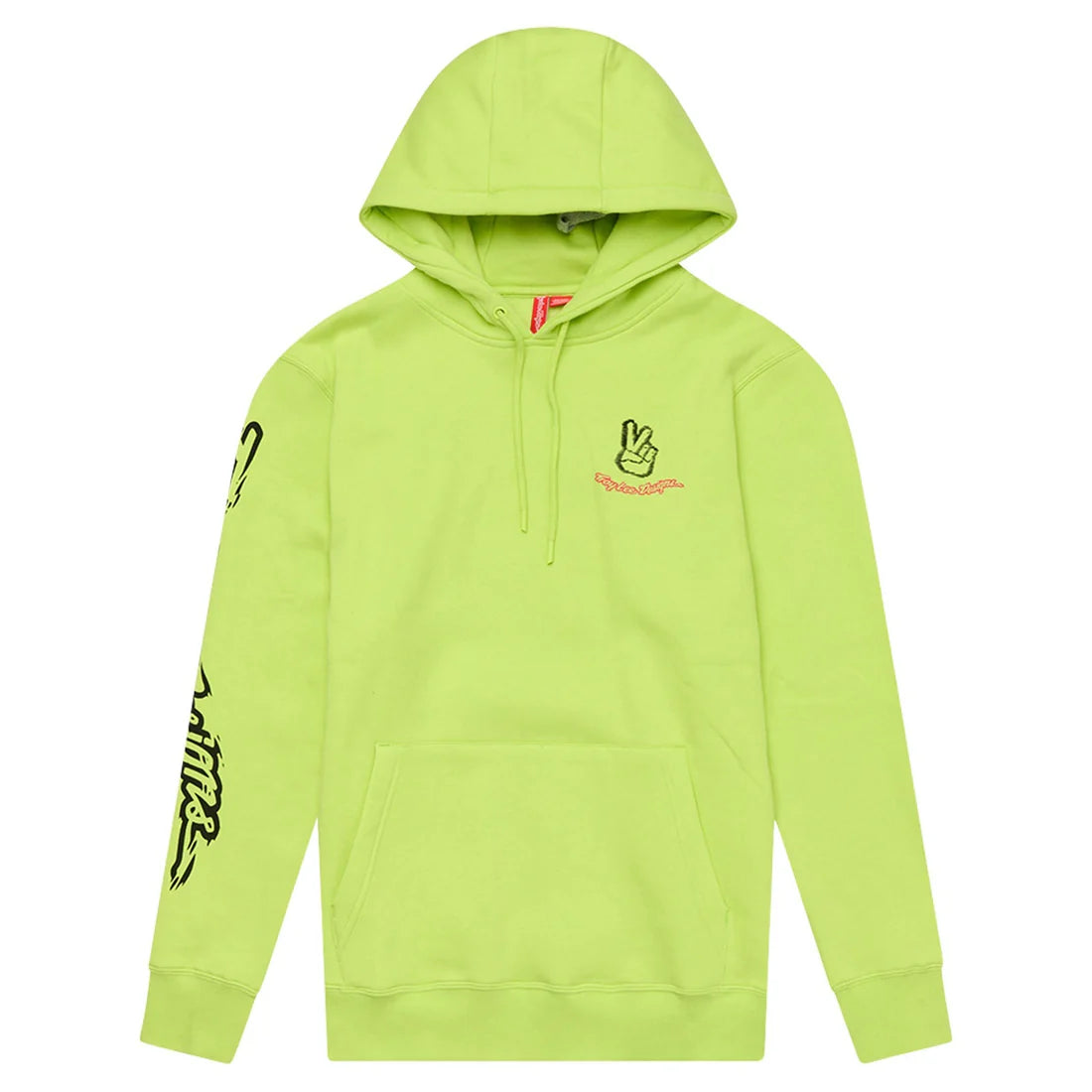 Troy Lee Designs Polerón Peace Out Glo Amarillo