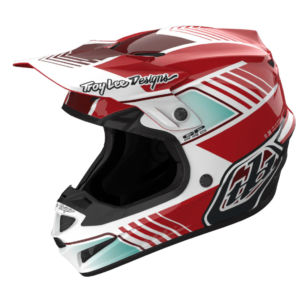 Troy Lee Designs Casco Moto GP Pro Segment Red
