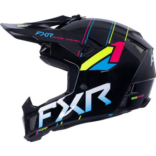 Casco Youth Fxr Clutch Comp Mx Rave