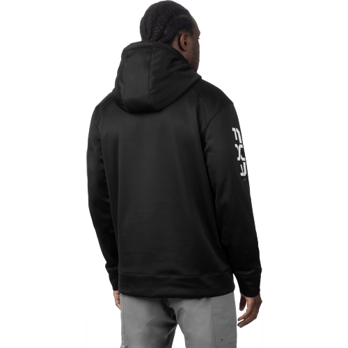 Poleron FXR Unisex Moto Tech Po Hoodie 24 Black/White