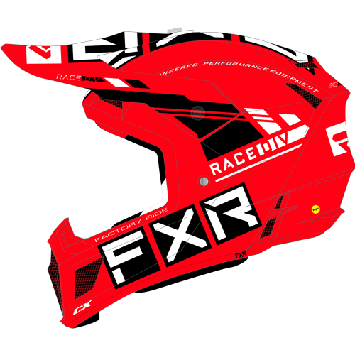 Casco Moto FXR Clutch Cx Pro Rojo/Negro Mips 23