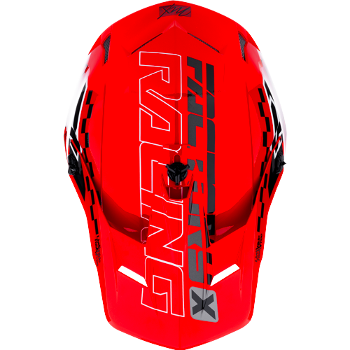 Casco Fxr Clutch Race Div Mx Red