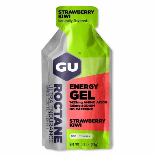 GU Energy Box Roctane Energy Gel, Strawberry Kiwi - Rideshop