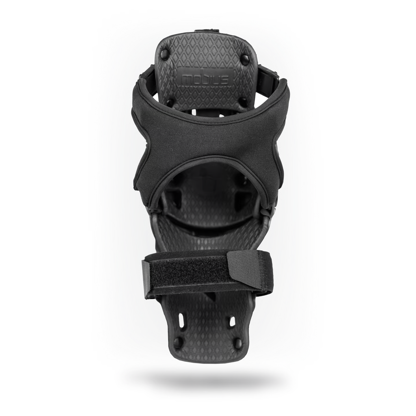 Rodillera Articulada Mobius X8H Hybrid Storm Grey - Motocross Enduro MTB