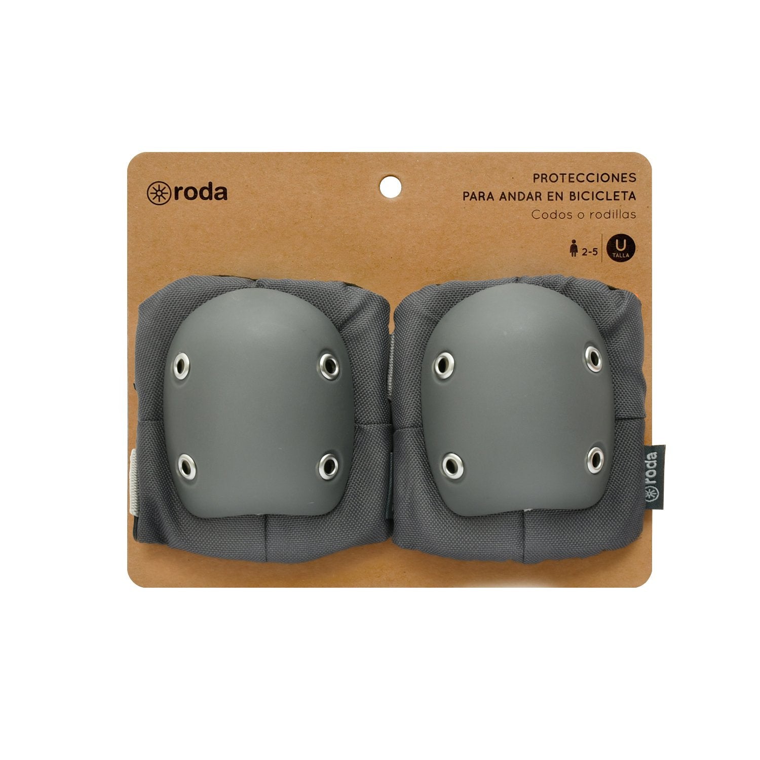 Roda Rodilleras O Coderas Gris - Rideshop