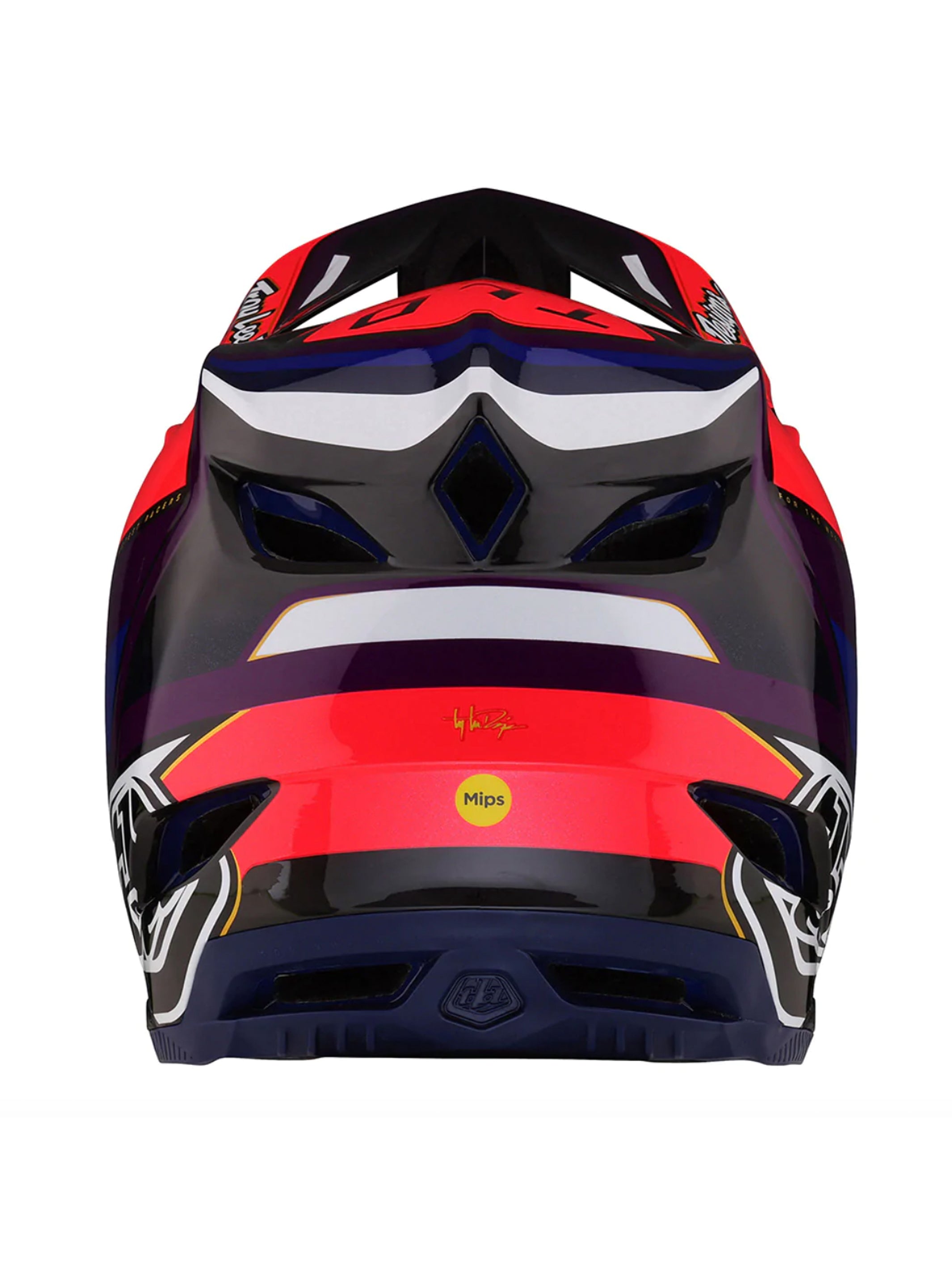 Troy Lee Designs Casco de Bicicleta D4 Carbon Reverb Rosado / Morado - Rideshop