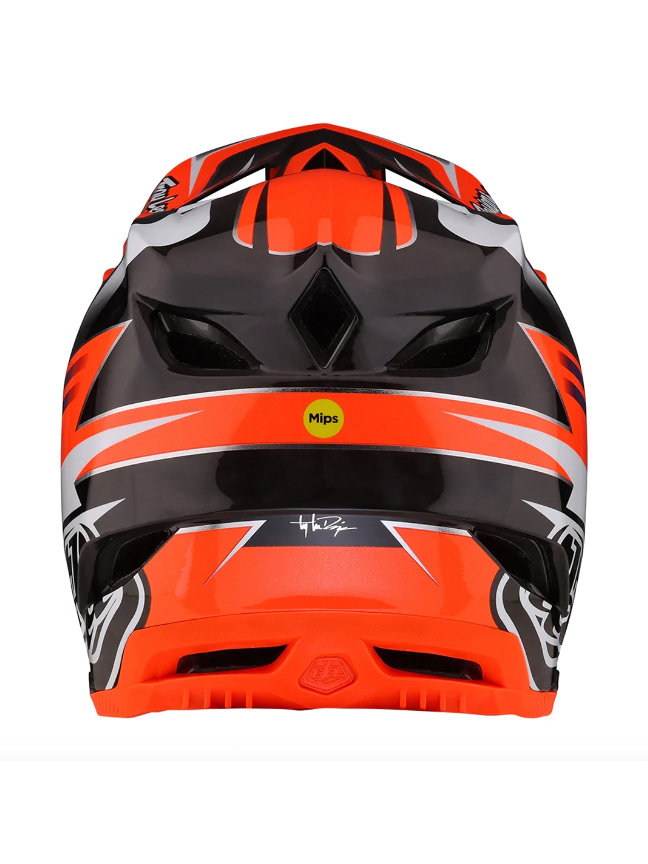 Troy Lee Designs Casco de Bicicleta D4 Carbon Saber Rojo - Rideshop
