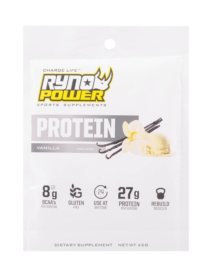 Suplemento de Proteína Vanilla Single Serving Ryno Power - Rideshop