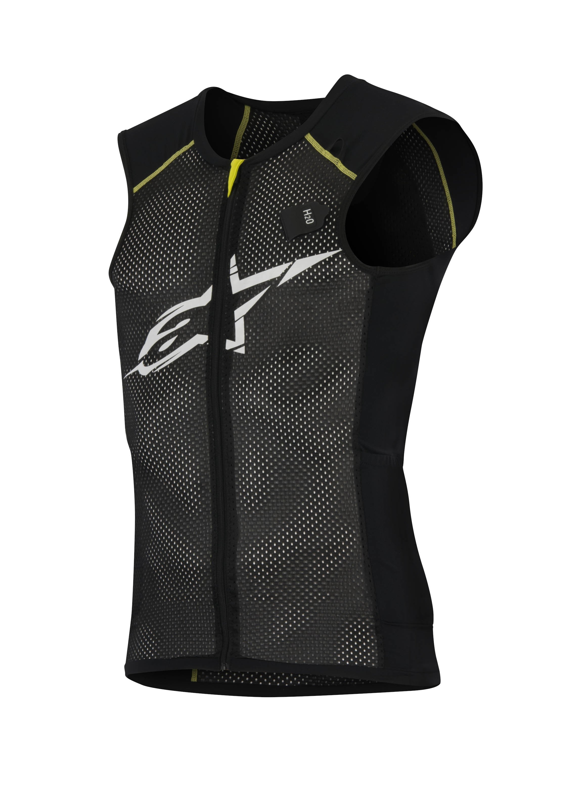 Chaqueta De Protección Paragon Vest Black Yellow Alpinestars - Rideshop