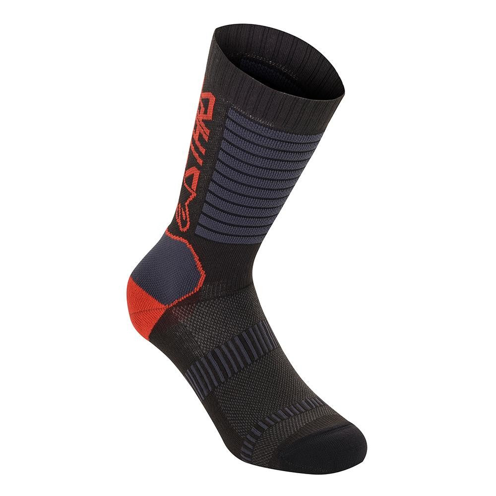 Calcetines Paragon Lite 19 Negro/Rojo Alpinestars - Rideshop