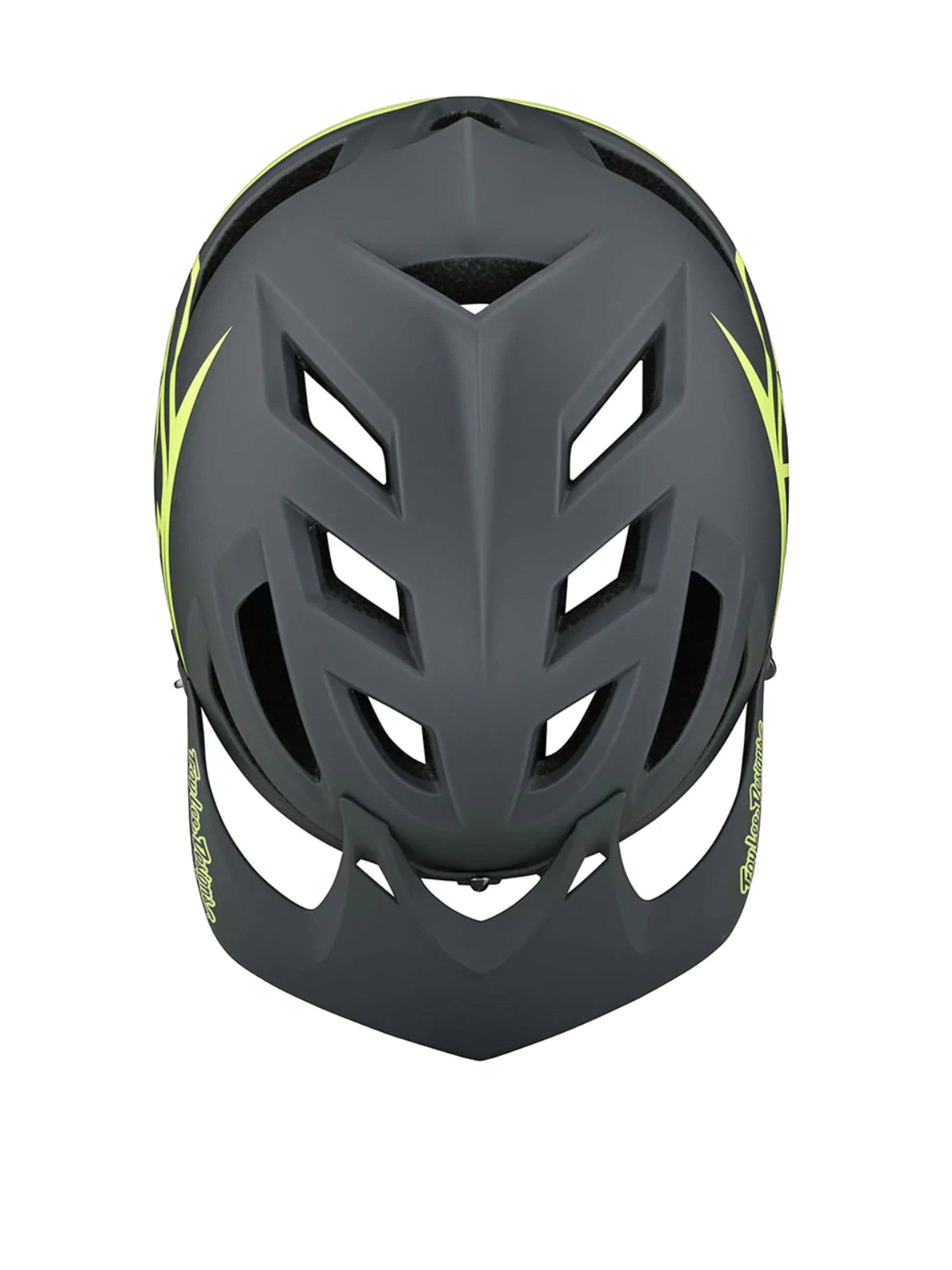 Troy Lee Designs Casco De Bicicleta A1 Mips Gris Amarillo - Rideshop