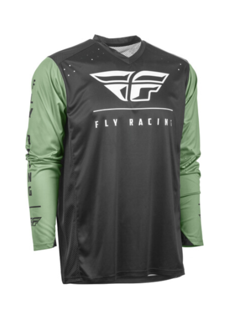 Polera de Bicicleta Radium Negro/Sage Fly Racing - Rideshop