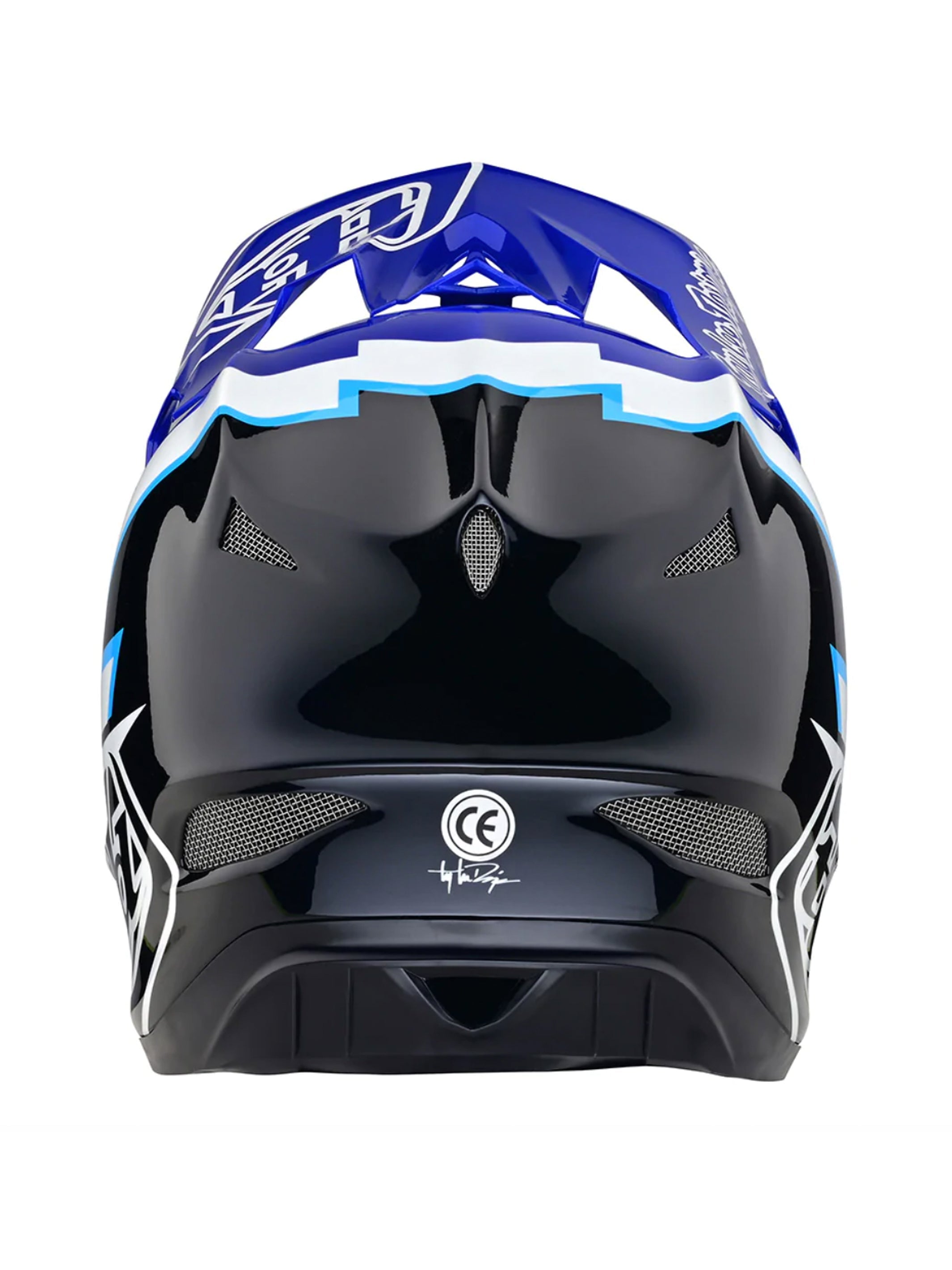 Troy Lee Designs Casco D3 Fiberlite Volt Azul - Rideshop