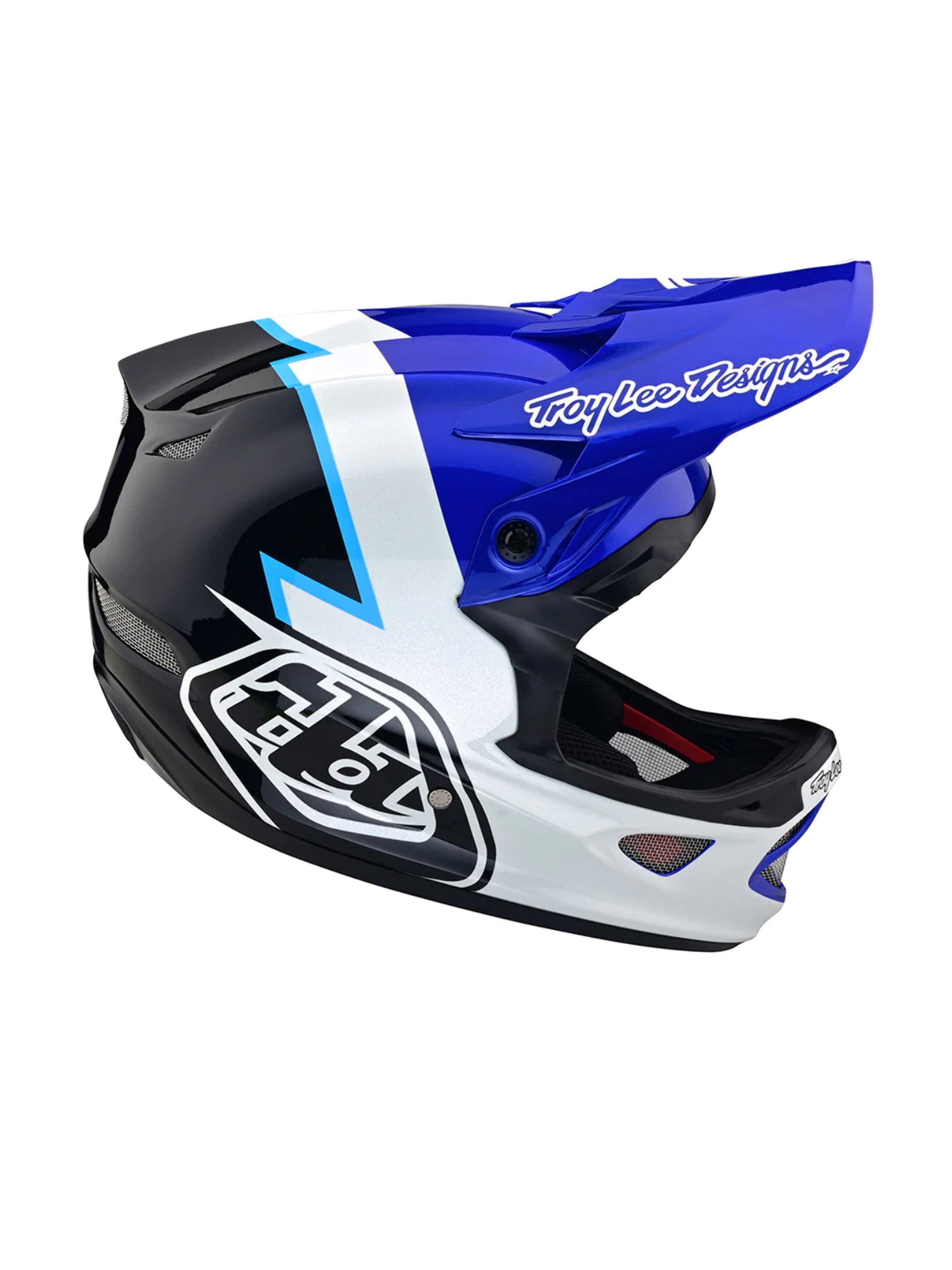 Troy Lee Designs Casco D3 Fiberlite Volt Azul - Rideshop