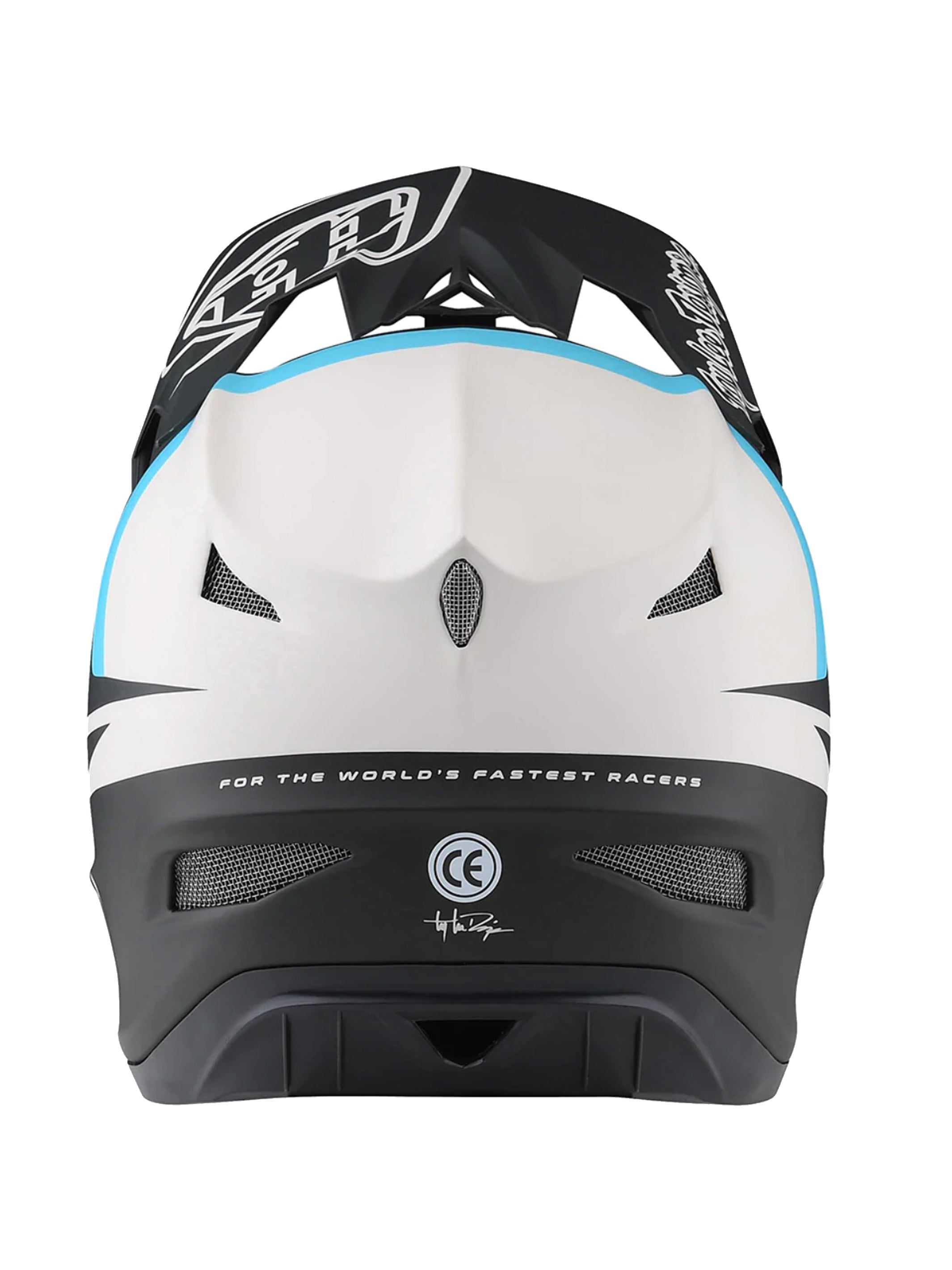 Troy Lee Designs Casco D3 Fiberlite Slant Verde - Rideshop