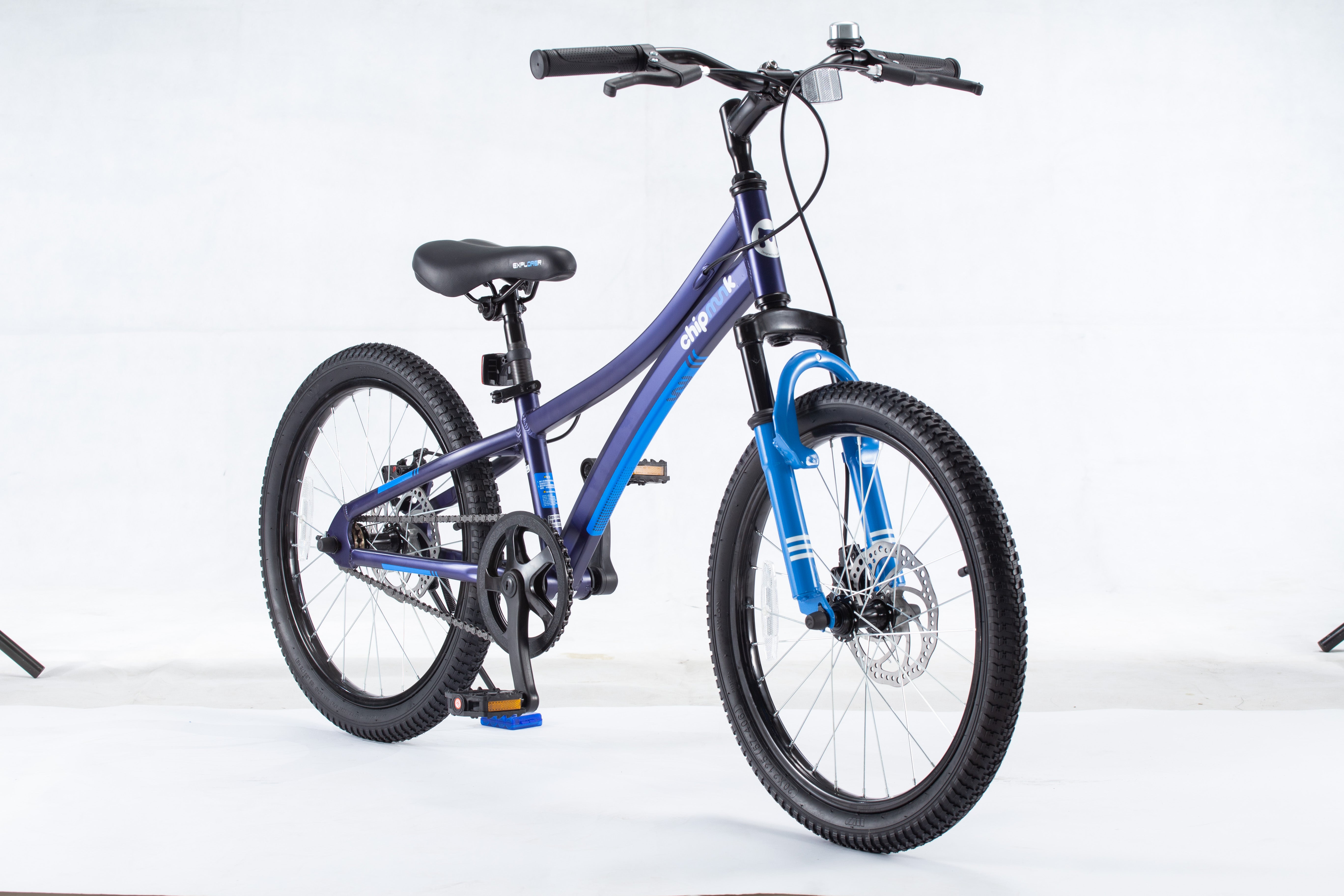 Bicicleta Chipmunk Niño 20 Explorer Disc Azul Royal Baby - Rideshop