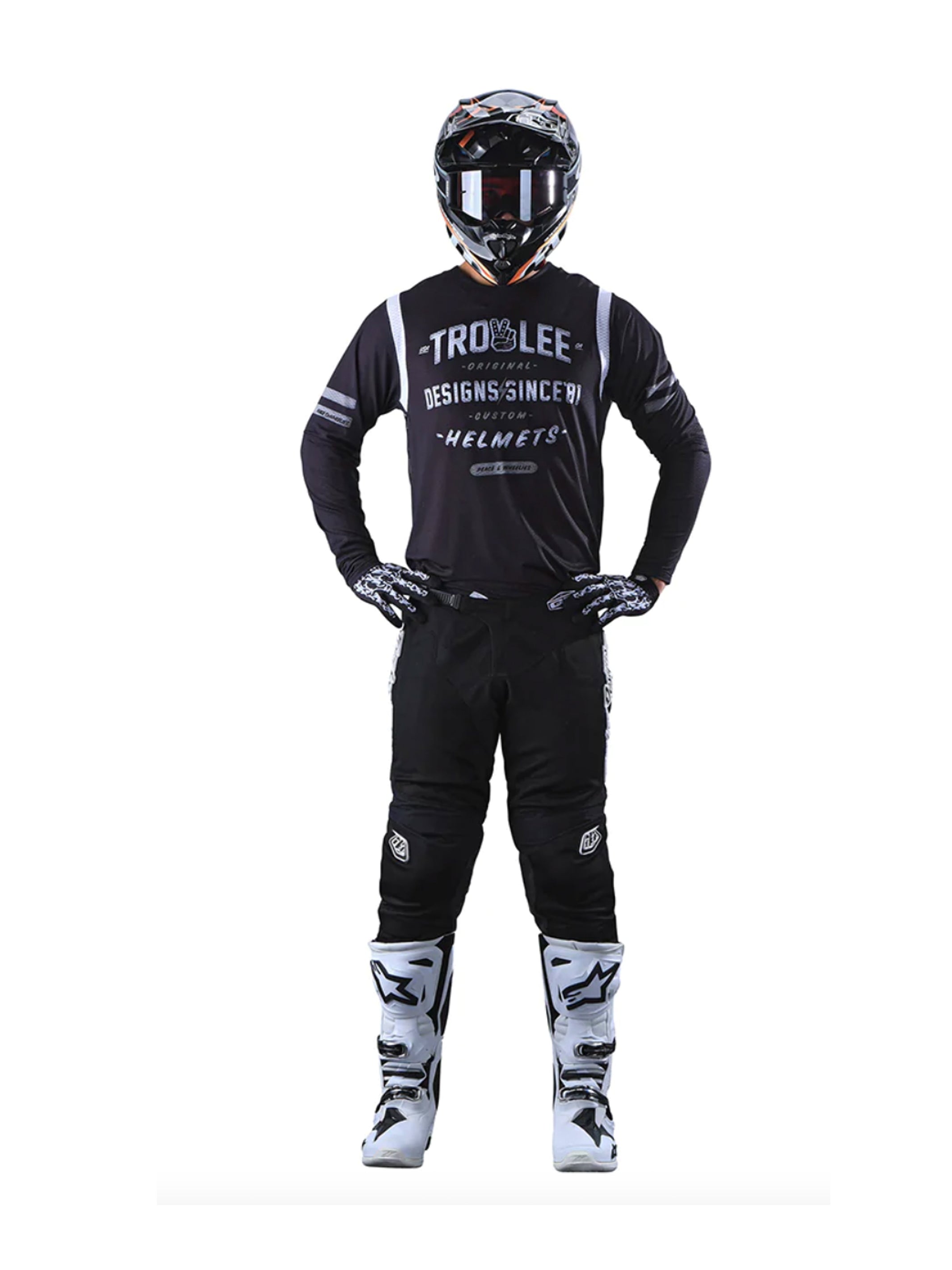Troy Lee Designs Pantalones GP Air Mono Negro - Rideshop