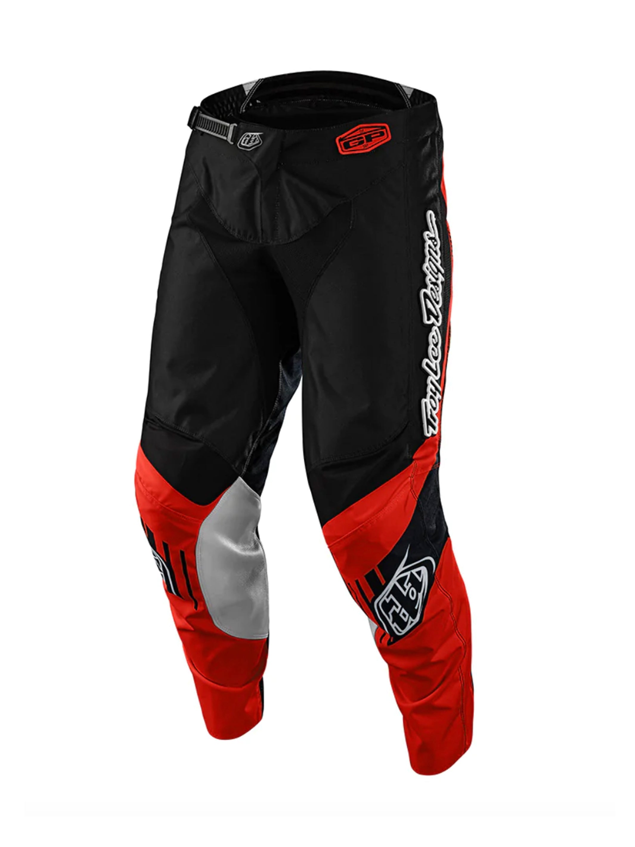 Troy Lee Designs Pantalones de Moto GP Icon Negro / Naranjo - Rideshop