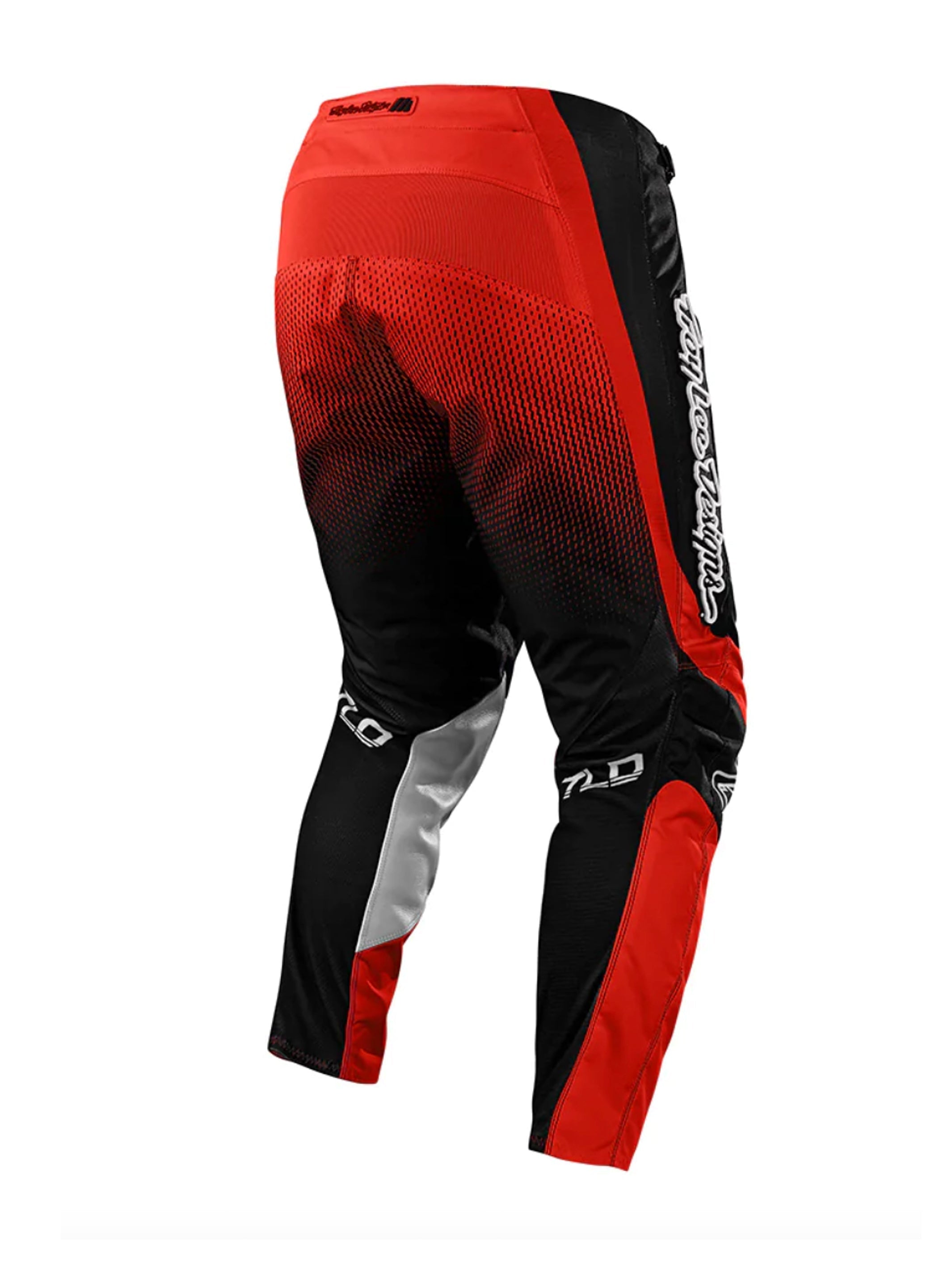 Troy Lee Designs Pantalones de Moto GP Icon Negro / Naranjo - Rideshop