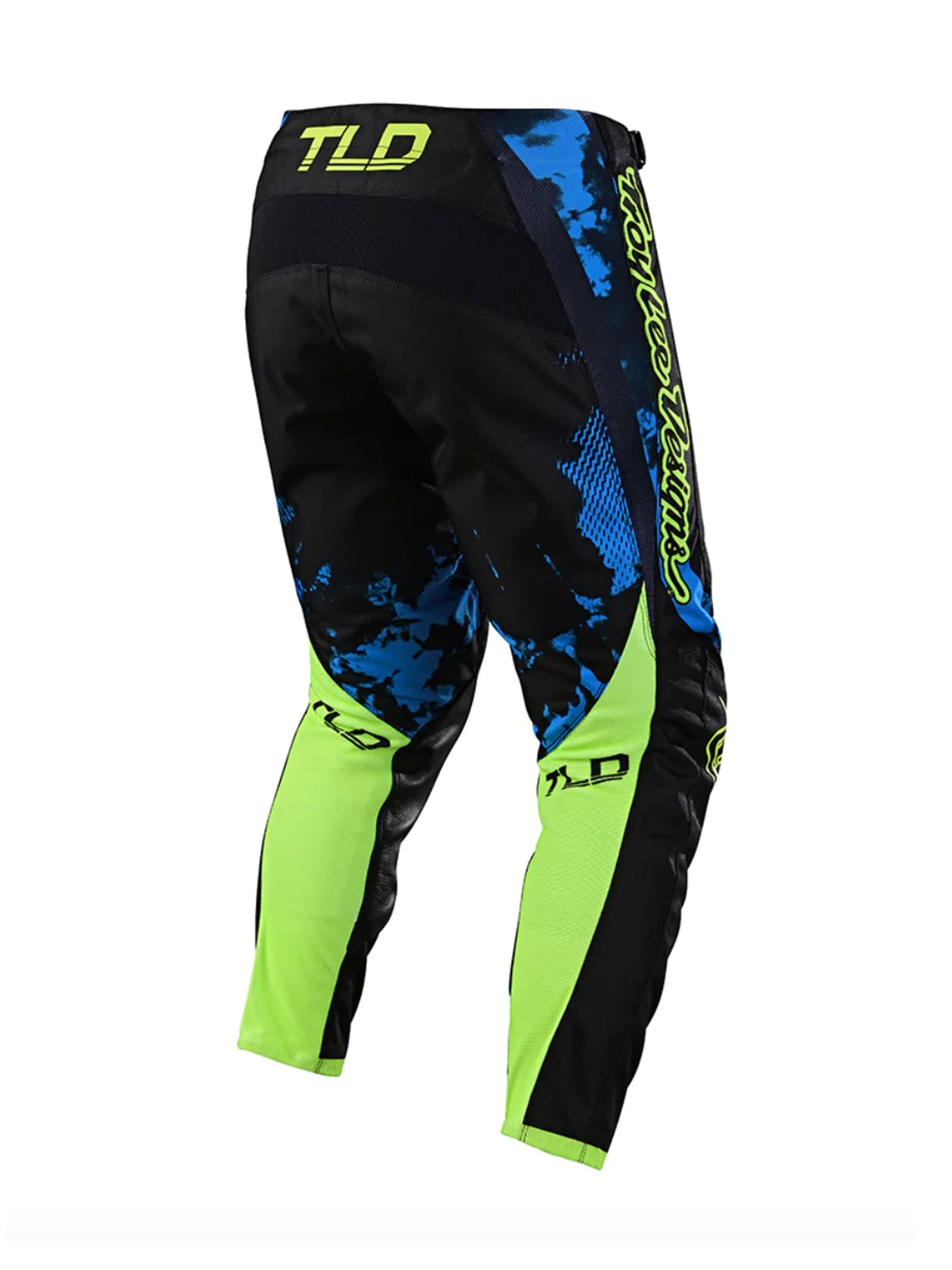 Troy Lee Designs Pantalones de Moto GP Astro Negro / Amarillo - Rideshop