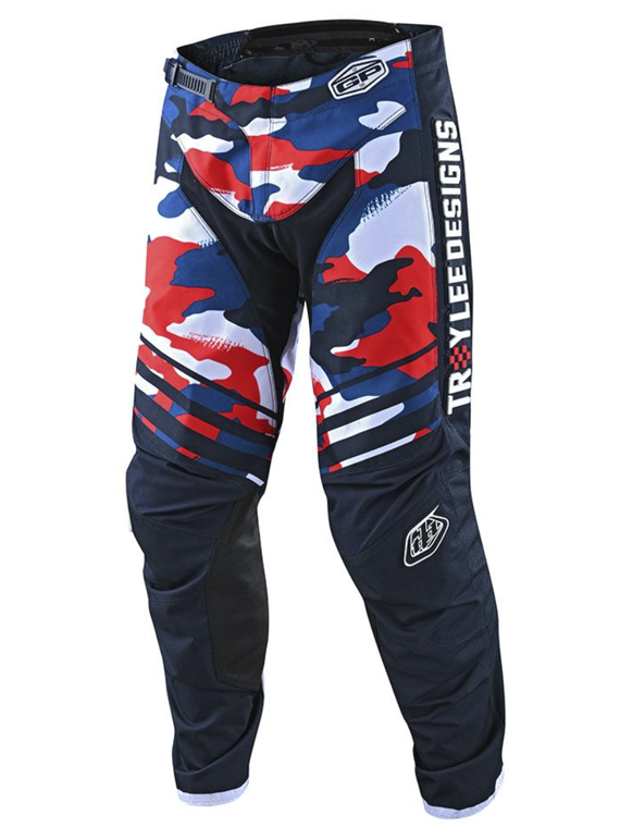 Pantalones Gp Formula Camo Rojo/Azul/Blanco Troy Lee Designs - Rideshop