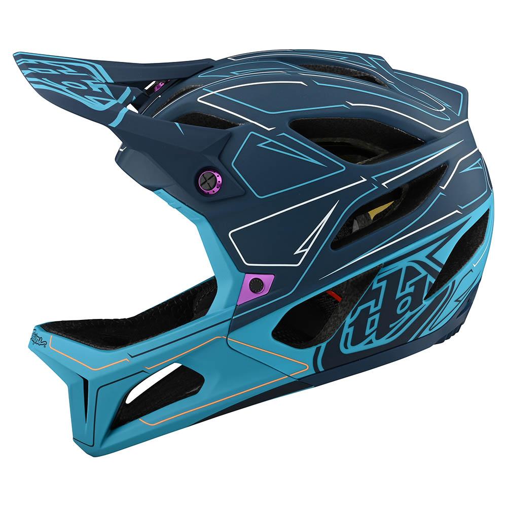 Casco de Bicicleta Stage Pinstripe Marine Troy Lee Designs - Rideshop