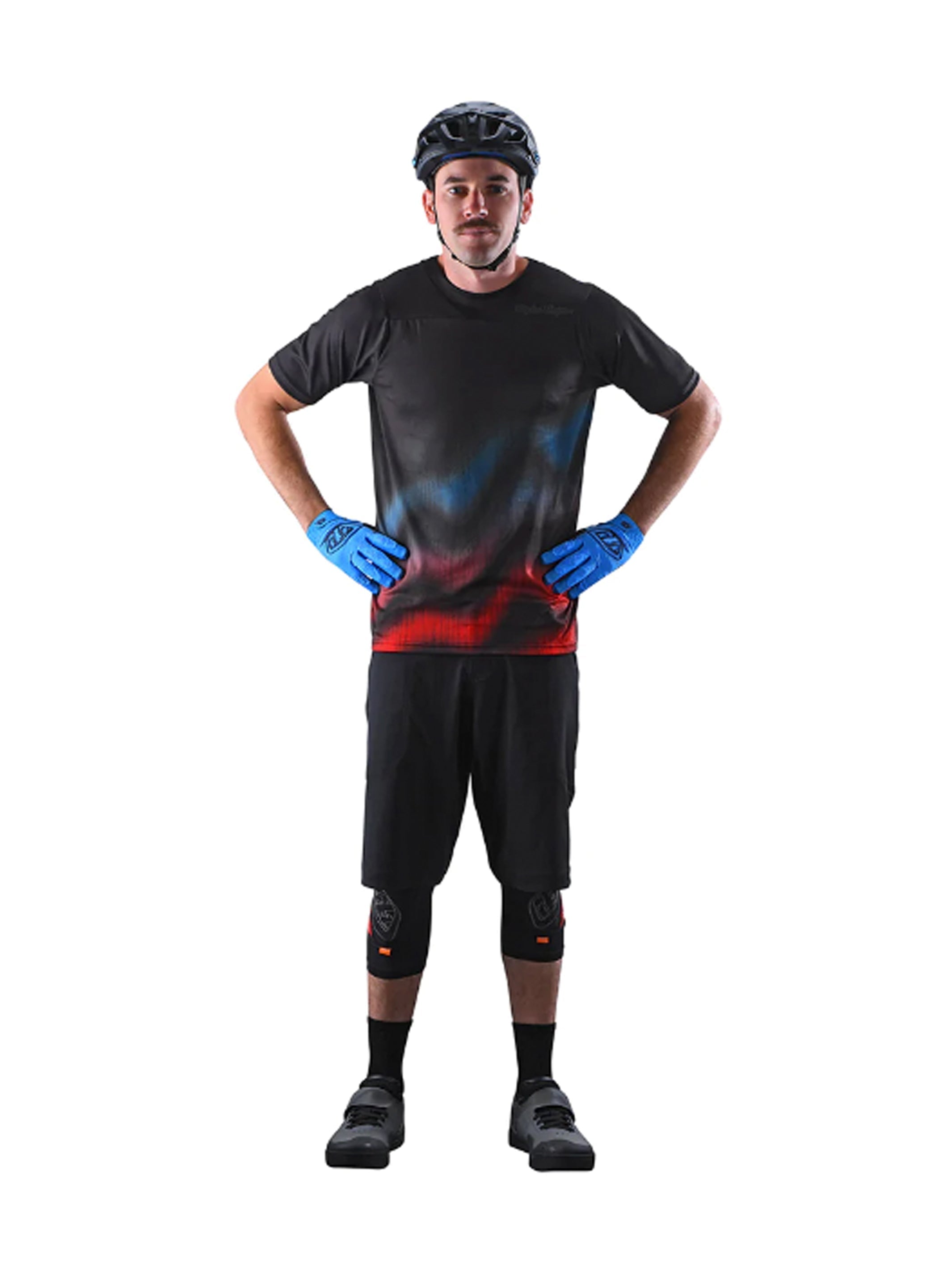 Troy Lee Designs Short De Bicicleta Skyline Con Calza Negro - Rideshop