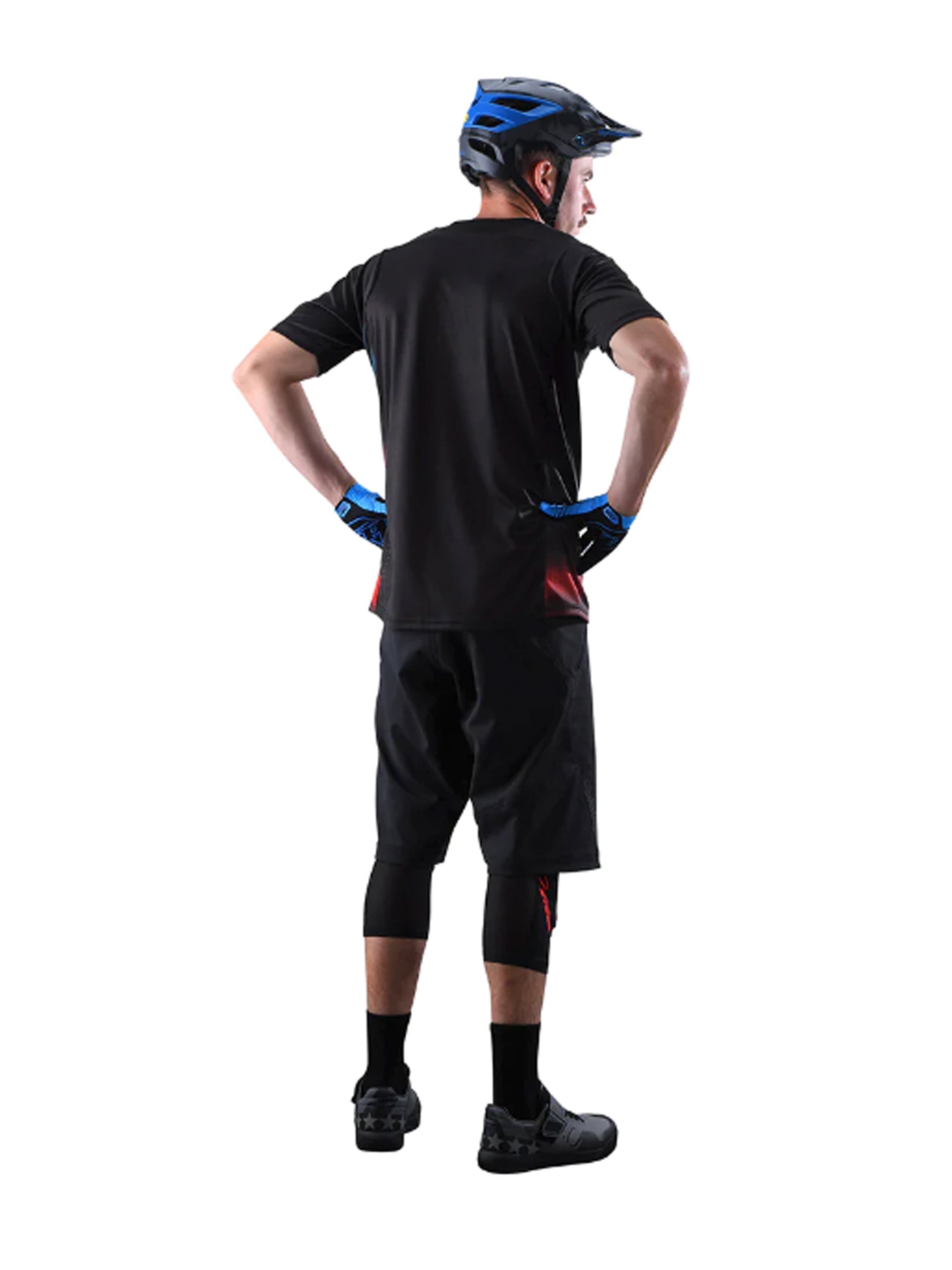 Troy Lee Designs Short De Bicicleta Skyline Con Calza Negro - Rideshop