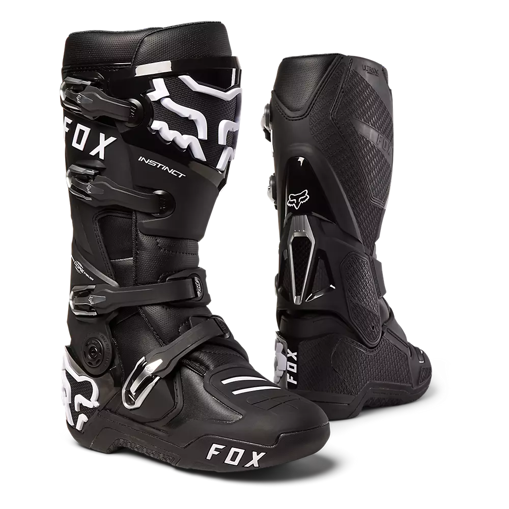 FOX Botas Moto Instinct Negro - Rideshop