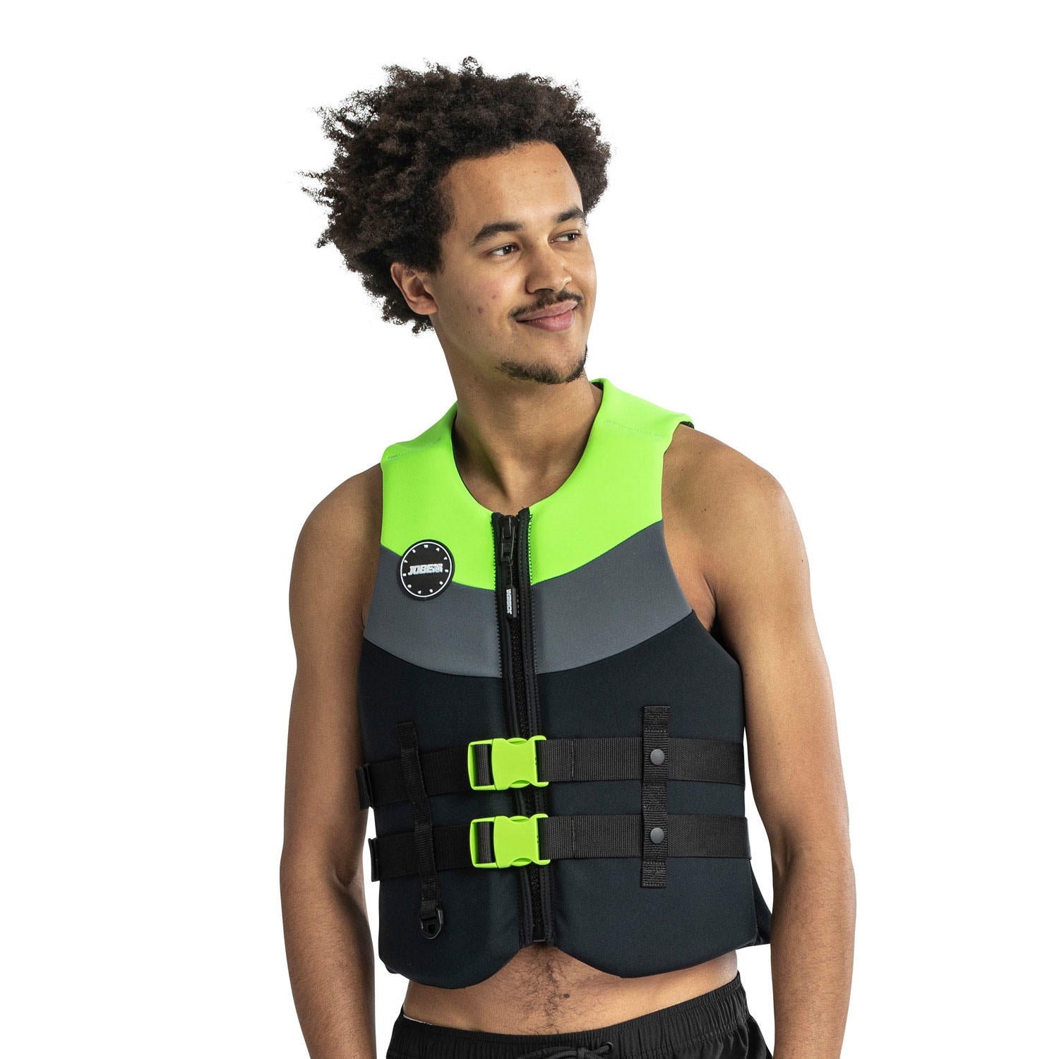 Jobe Traje De Neopreno De Neopreno Para Hombre 50N Deportes Acuáticos Waterski Jetski Wakeboarding Safety Impact Vest - Top 244920004 - Negro Azul
