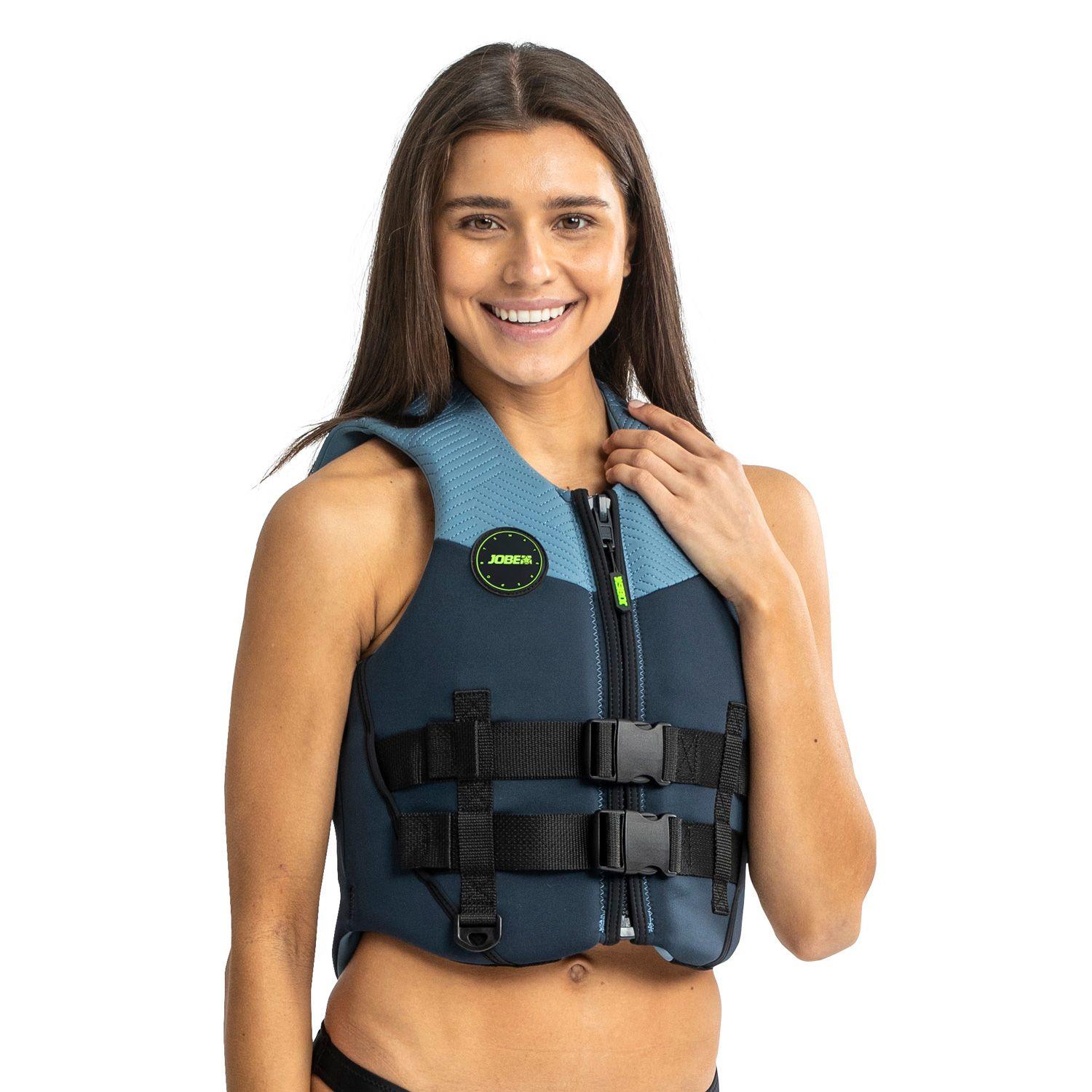 Jobe Chaleco Salvavidas Neopreno Mujer Azul - Rideshop