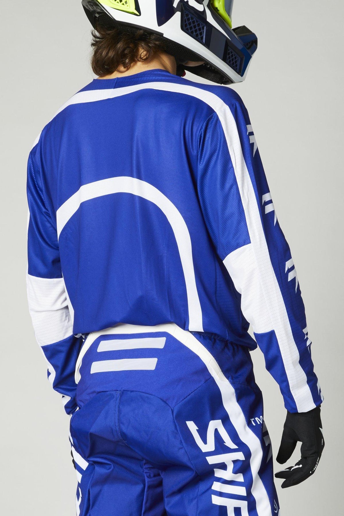 Polera Moto 3Lack Label Curv Azul Shift - Rideshop