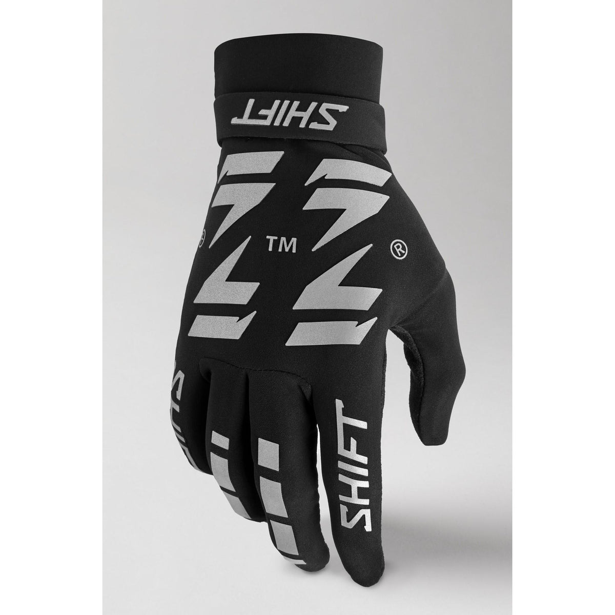Guantes Moto 3Lack Label Flexguard Negro/Gris Shift - Rideshop