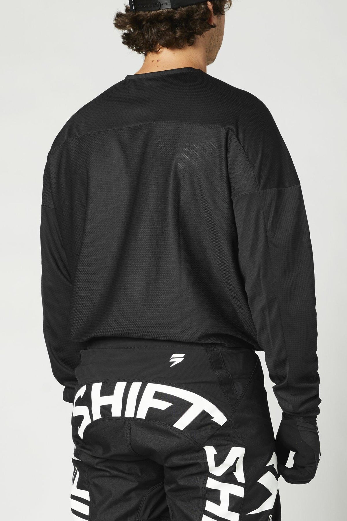 Polera Moto Whit3 Label Bliss Negro/Blanco Shift - Rideshop